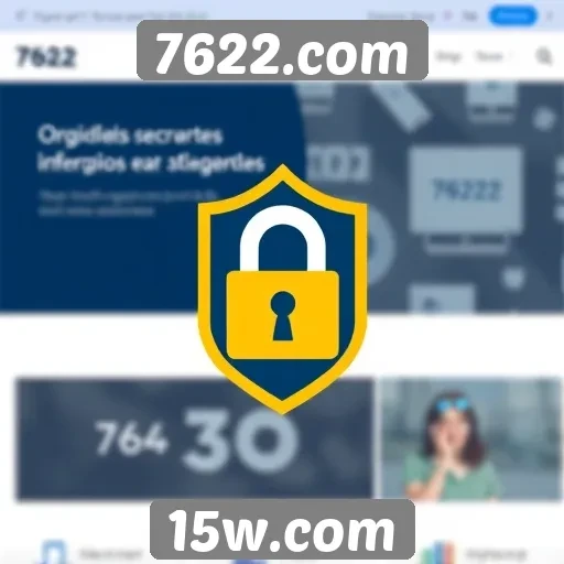 Avaliação da segurança e privacidade em 7622.com