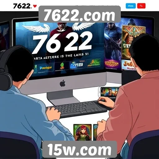Experiência do usuário no site 7622.com